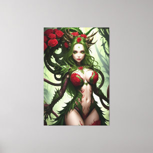 Vipera - Snake Warrior 024 Canvas Print