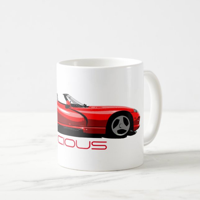 Viperadae Sports Car Mu Coffee Mug (Front Right)