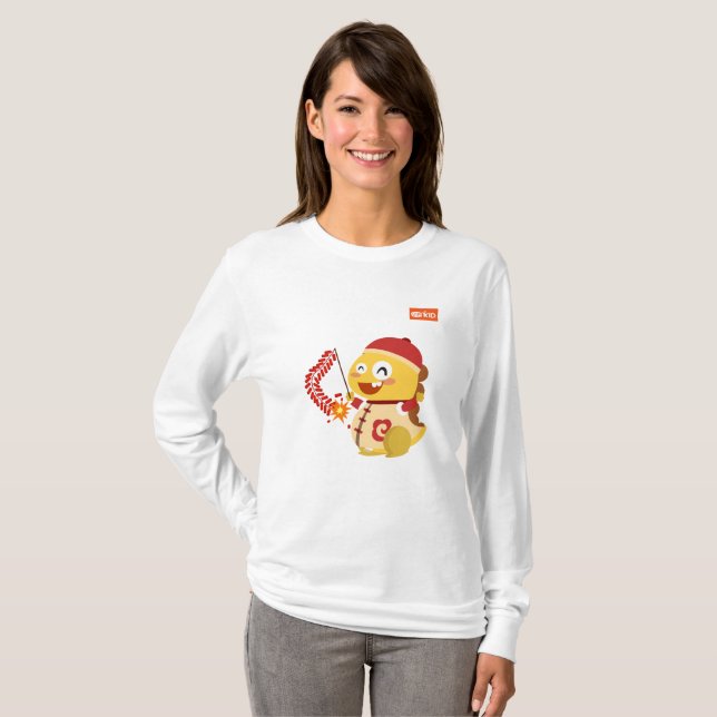 VIPKID Chinese New Year Long Sleeve Shirt (Front Full)