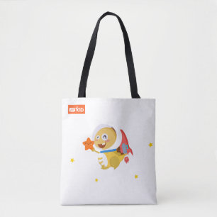VIPKID Cosmic Dino Tote Bag