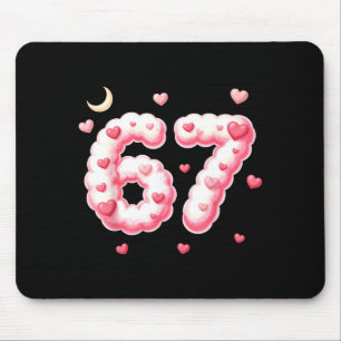 Viral 67 Kawaii Hearts Valentine's Day Girls Humor Mouse Mat