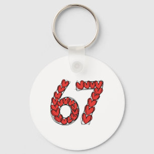 Viral 67 Sketch Heart Cute Funny Valentine's Day K Key Ring