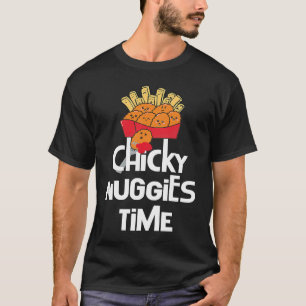 Viral Meme Chicken Nugget Trend Chicky Nuggies Tim T-Shirt