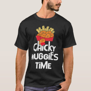 Viral Meme Chicken Nugget Trend Chicky Nuggies Tim T-Shirt