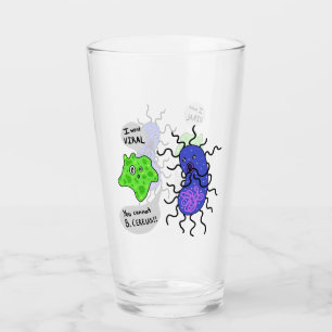 Viral Microbes Glass