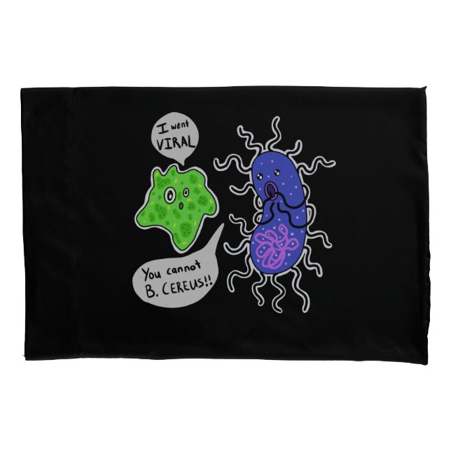 Viral Microbes Pillowcase (Front)