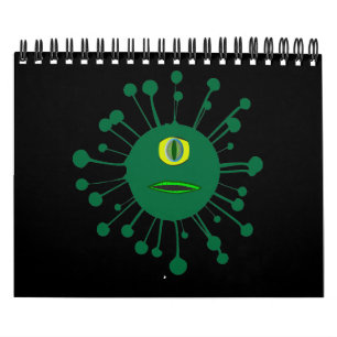 Viral One Eyed Monster Bug Calendar
