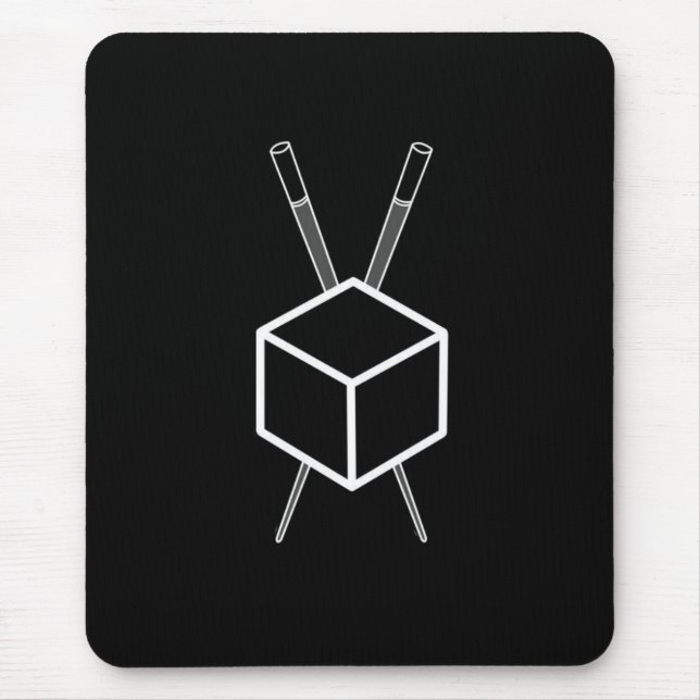 Viral Tofu Mouse Mat (Front)
