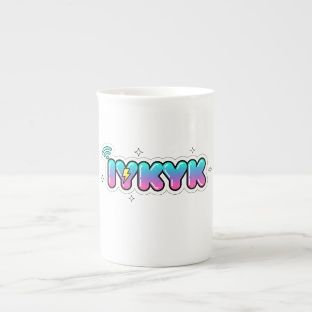 ViralVibes Collection Bone China Mug (Front)