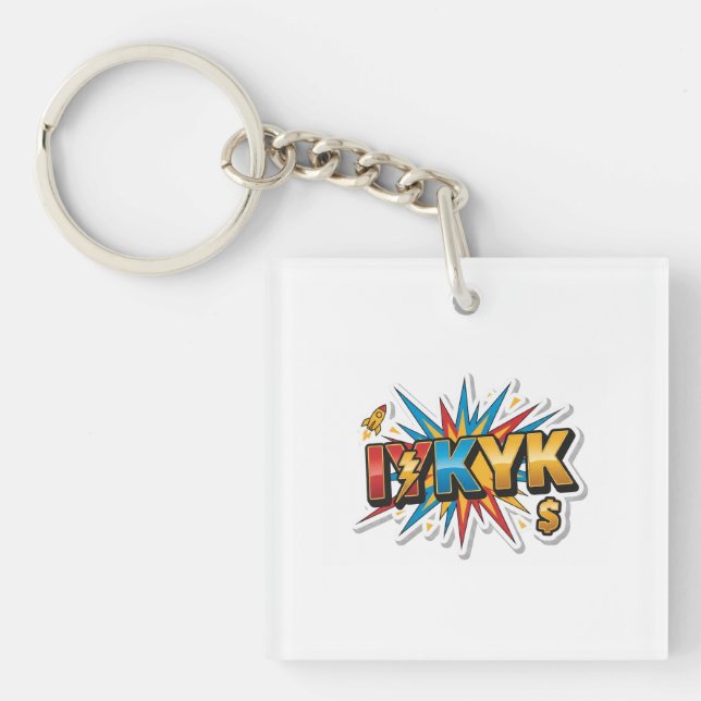 ViralVibes Collection Key Ring (Front)