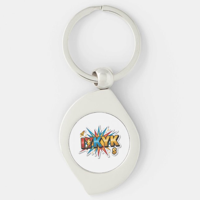 ViralVibes Collection Key Ring (Front)