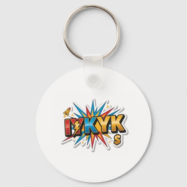 ViralVibes Collection Key Ring (Front)