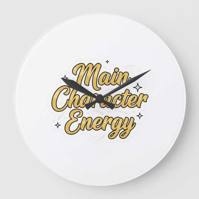 ViralVibes Collection Large Clock (Front)