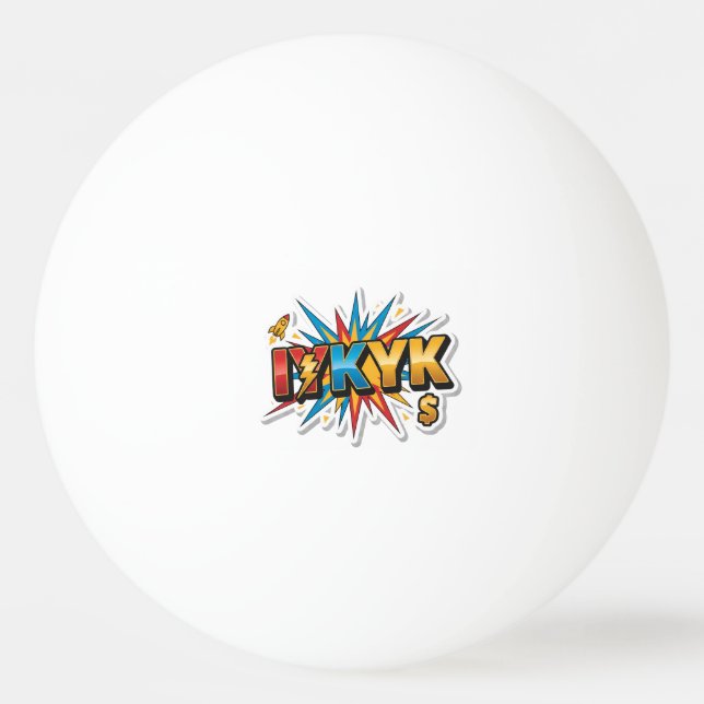 ViralVibes Collection Ping Pong Ball (Front)