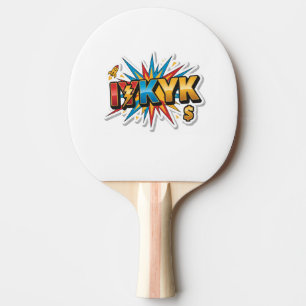 ViralVibes Collection Ping Pong Paddle