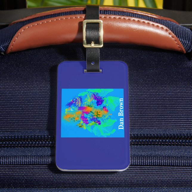 Virbrant Bag Tag (Front Insitu 2)