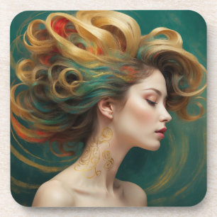 “Virelle” - Opulence in Emerald Waves Coaster