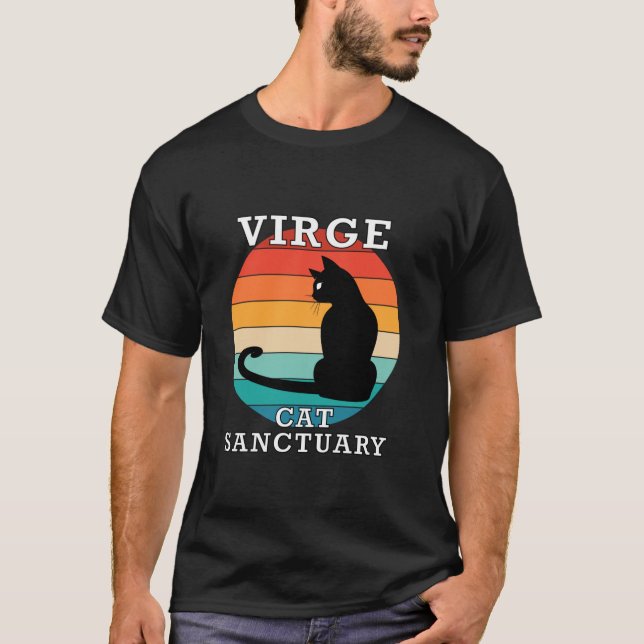 Virge Cat Sanctuary Group Family Reunion Name  T-Shirt (Front)