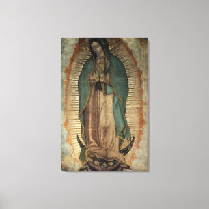 Virgen de Guadalupe Canvas Print