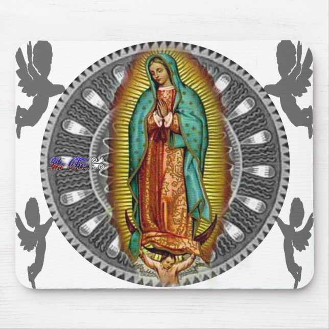 VIRGEN DE GUADALUPE CUSTOMIZABLE  Mousepad (Front)