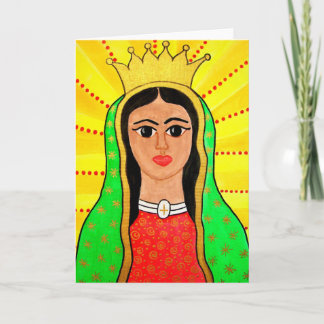 Virgen de Guadalupe Greeting Card