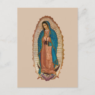 Virgen de Guadalupe Holiday Postcard