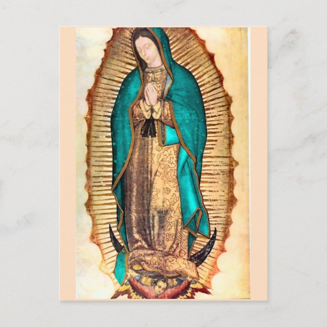 Virgen de Guadalupe Postcard (Front)