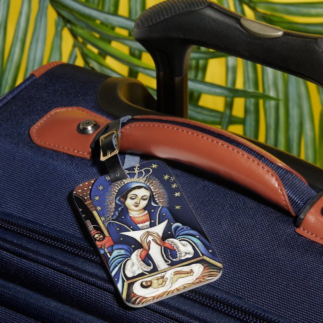 Virgen de la Altagracia Luggage Tag (Front Insitu 1)