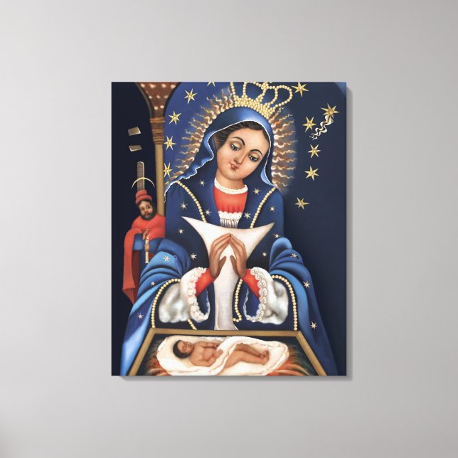 Virgen de la Altagracia Wrapped Canvas (Front)