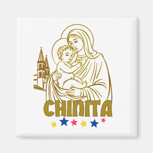 Virgen de la Chinita – Iconic Maracaibo, Venezuela Magnet