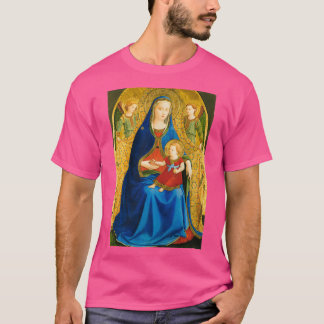 Virgen de la granada by Fra Angelico T-Shirt