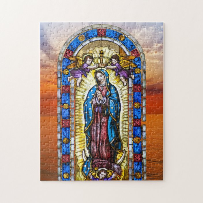 Virgen De La Guadalupe Puzzle | Zazzle.co.uk