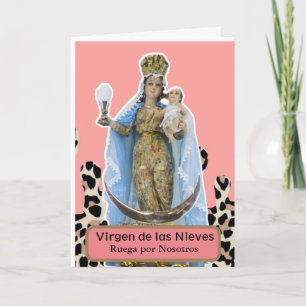 Virgen de las Nieves  Card