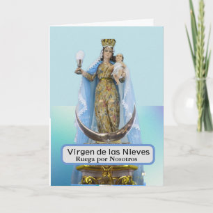 Virgen de las Nieves  Card