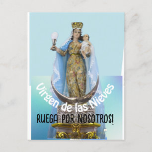 Virgen de las Nieves  Postcard