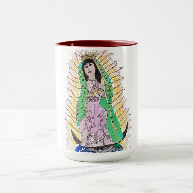 Virgen of Guadalupe Mug (Center)