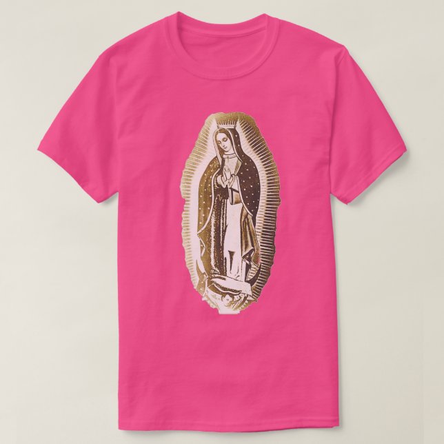 Virgen of Guadalupe T-Shirt (Design Front)