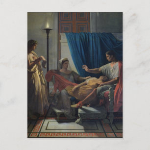 Virgil Reading the Aeneid Postcard