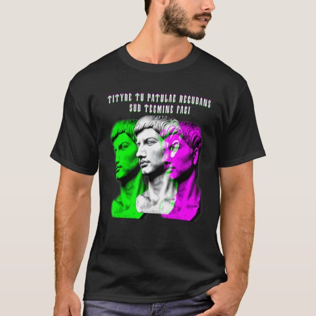 Virgil The Poet T-Shirt (Front)