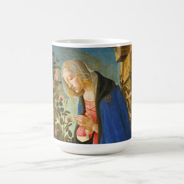 VIRGIN ADORING SLEEPING CHRIST CHILD  COFFEE MUG (Center)