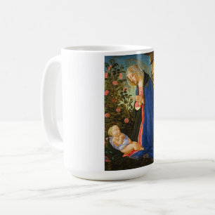 VIRGIN ADORING SLEEPING CHRIST CHILD COFFEE MUG