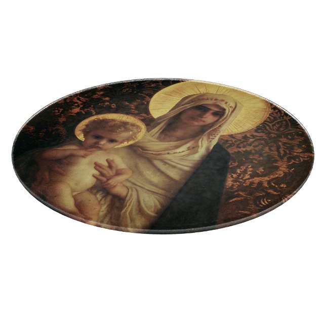 Virgin and Child, 1872 Cutting Board (Corner)