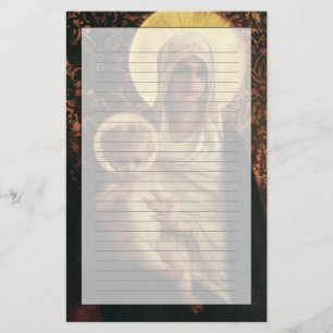 Virgin and Child, 1872 Stationery