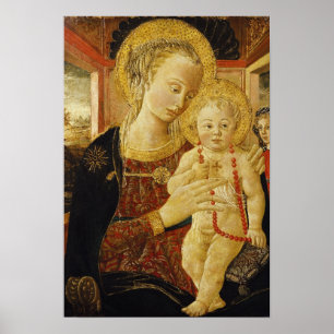 Virgin and Child 2 Poster