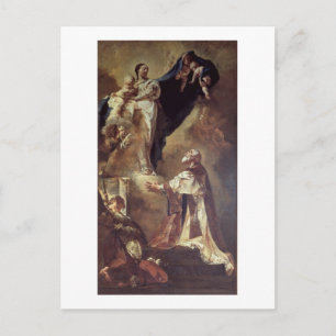 Virgin and Child Appearing to St. Philip Neri, 172 Postcard
