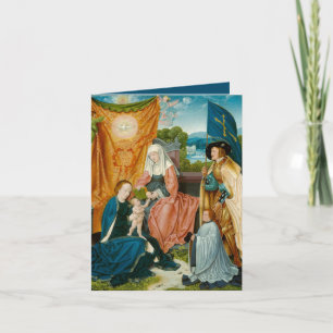 Virgin and Child - Barthel Bruyn the Elder Holiday Card