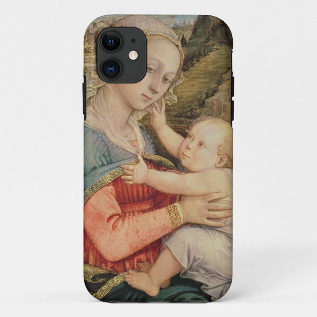 Virgin and Child, c.1465 Case-Mate iPhone Case (Back)