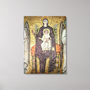 Virgin and Child Canvas Print