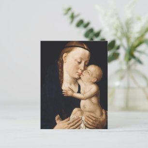 Virgin and Child- christmas Holiday Postcard