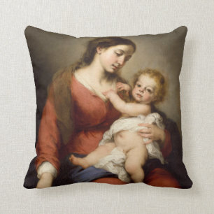 Virgin and Child Cushion